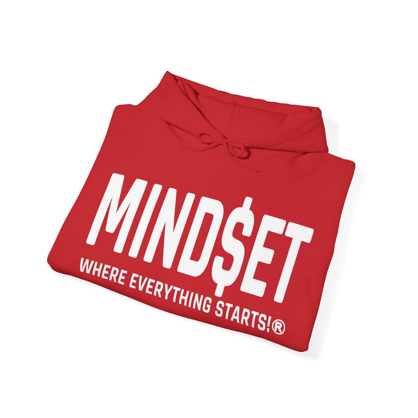 MIND$ET EDITION Hooded Sweatshirts (White Logo)