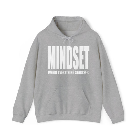 Mindset Trademark Hoodie (WHITE LOGO)
