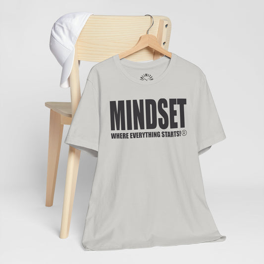 Mindset Trademark T-Shirt (BLACK LOGO)