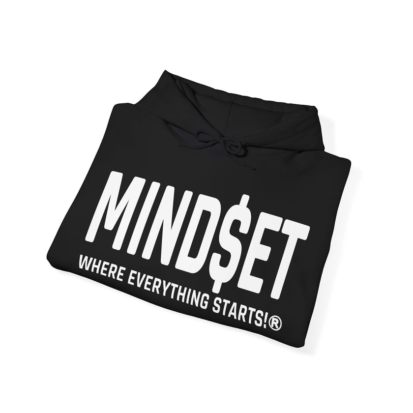 MIND$ET EDITION Hooded Sweatshirts (White Logo)
