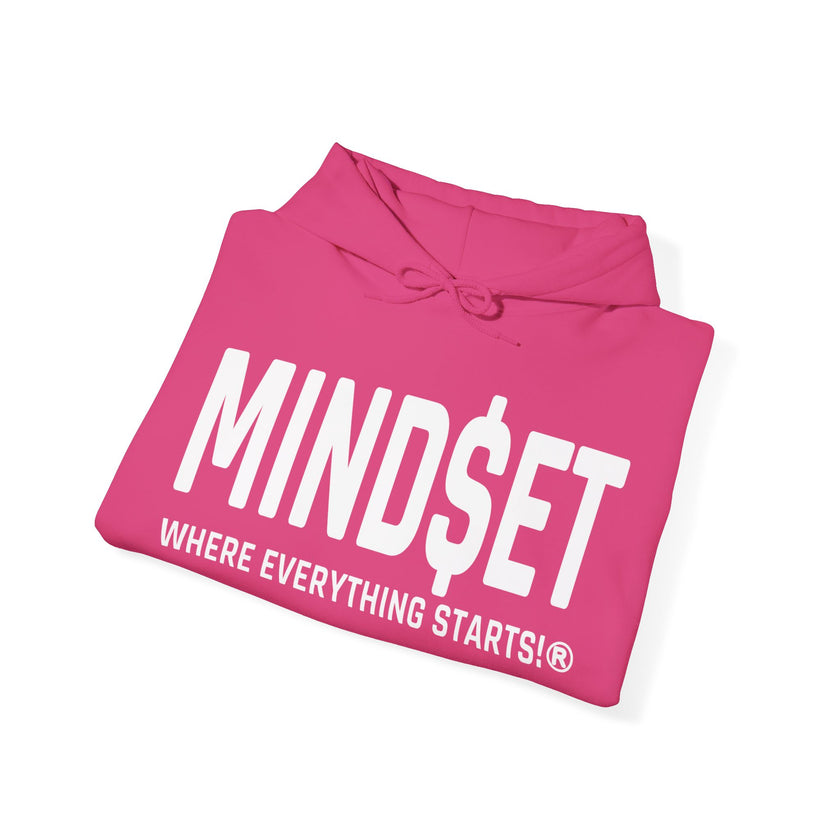 MIND$ET EDITION Hooded Sweatshirts (White Logo)
