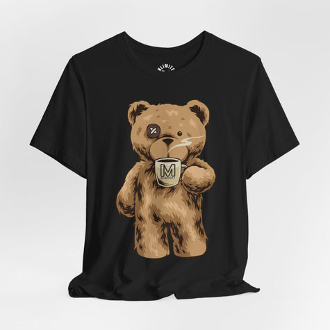 Mindset Bear With Coffee T-Shirt