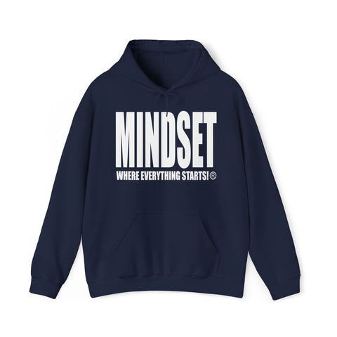 Mindset Trademark Hoodie (WHITE LOGO)