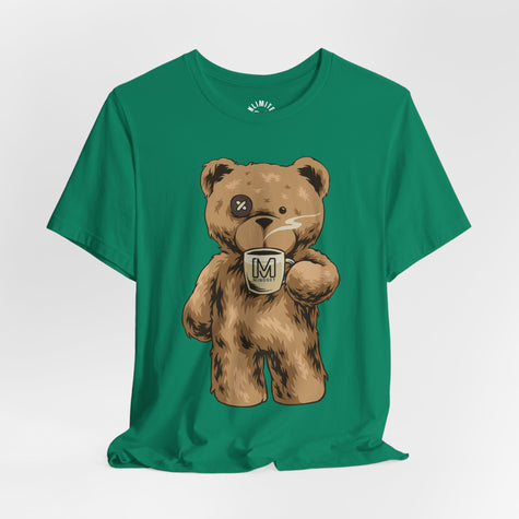 Mindset Bear With Coffee T-Shirt