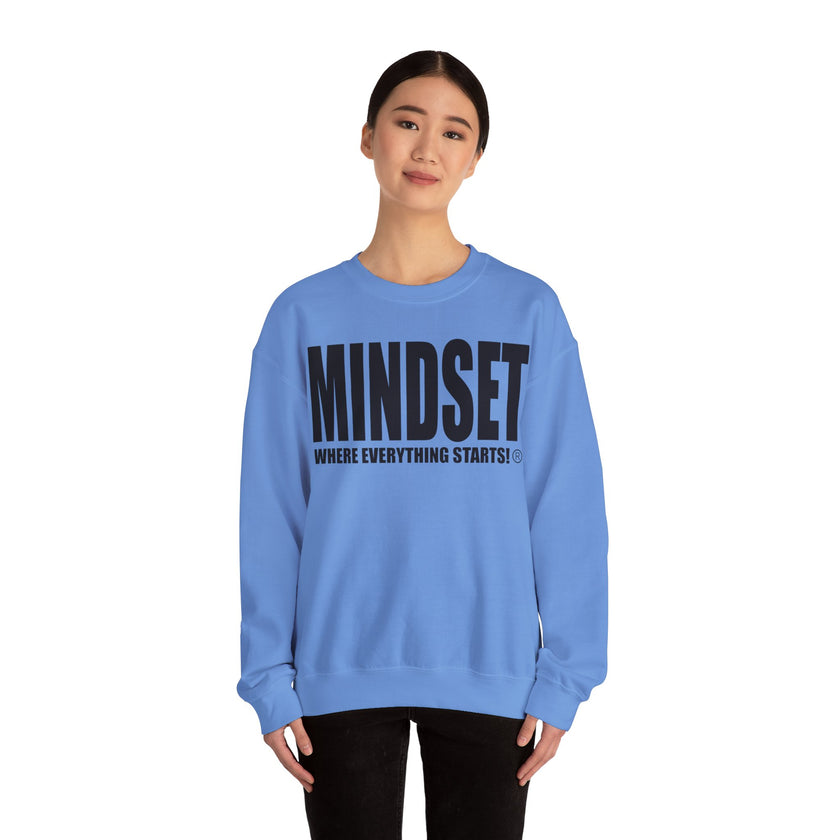 Mindset Crewneck Sweatshirt - Black Logo