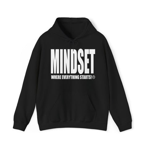 Mindset Trademark Hoodie (WHITE LOGO)