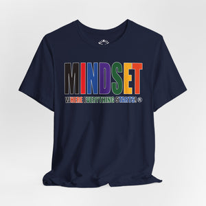 Mindset Official Trademark T-shirt (MULTICOLOR LOGO 2)
