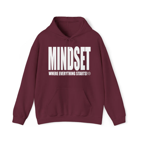 Mindset Trademark Hoodie (WHITE LOGO)