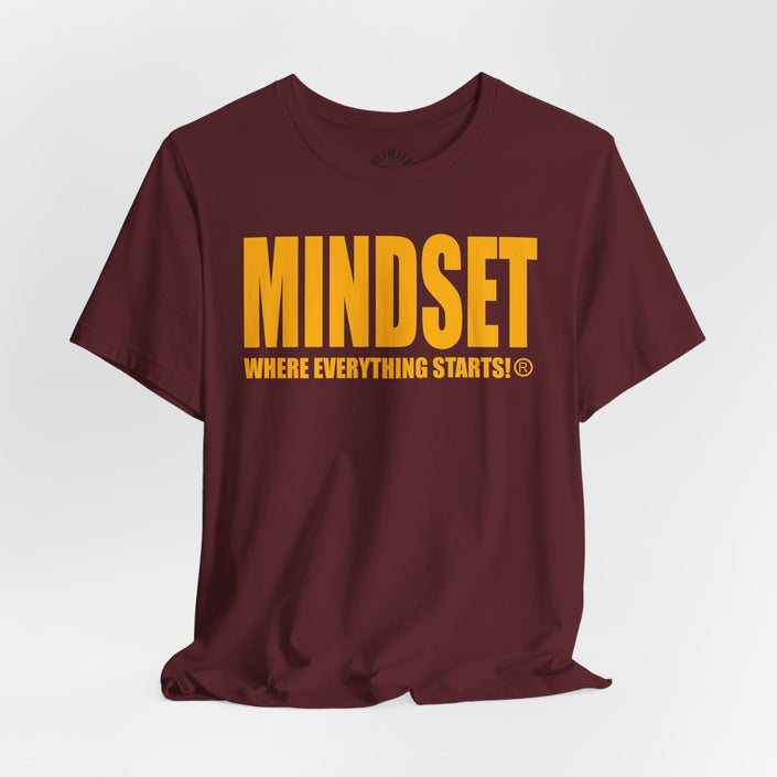 Mindset Trademark T-Shirt (GOLD LOGO)