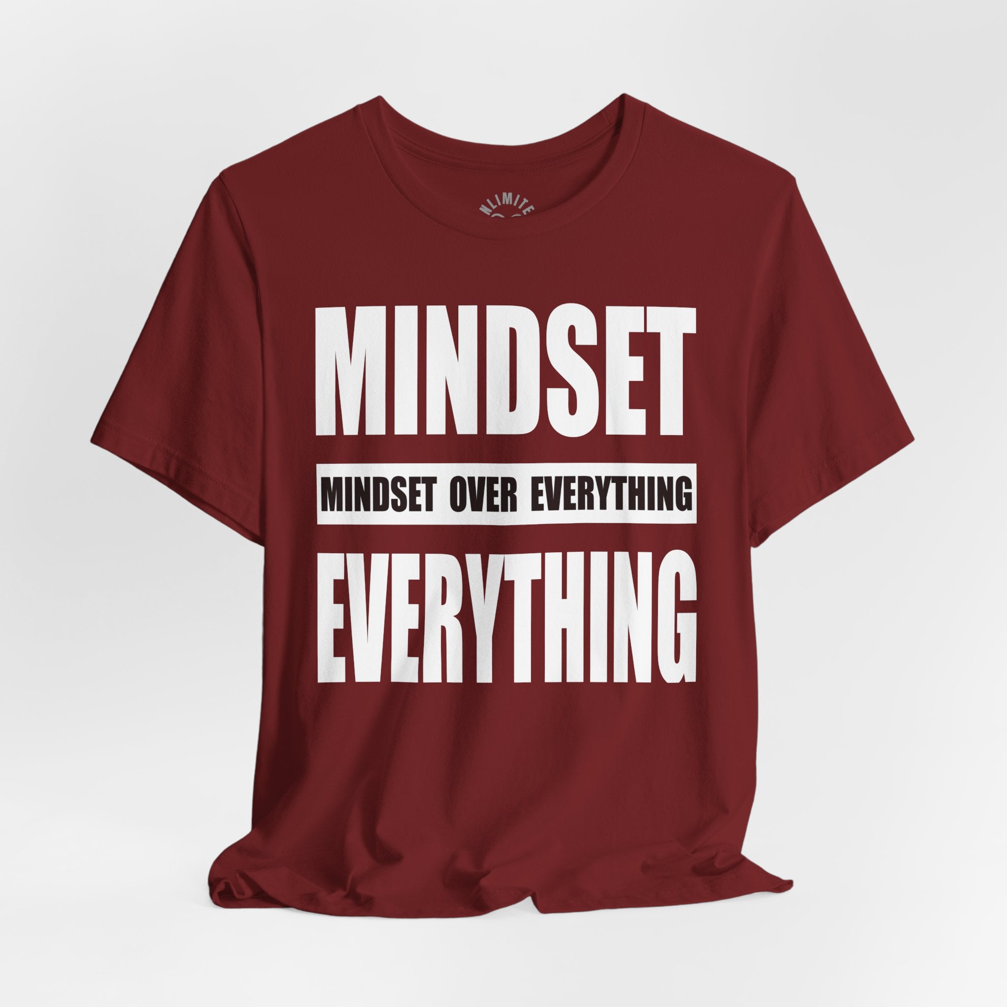 Mindset Over Everything T-Shirts (White) – Derek Mindset Becton