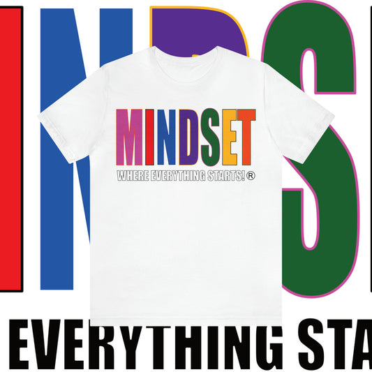 Mindset Official Trademark T-shirt (MULTICOLOR LOGO)