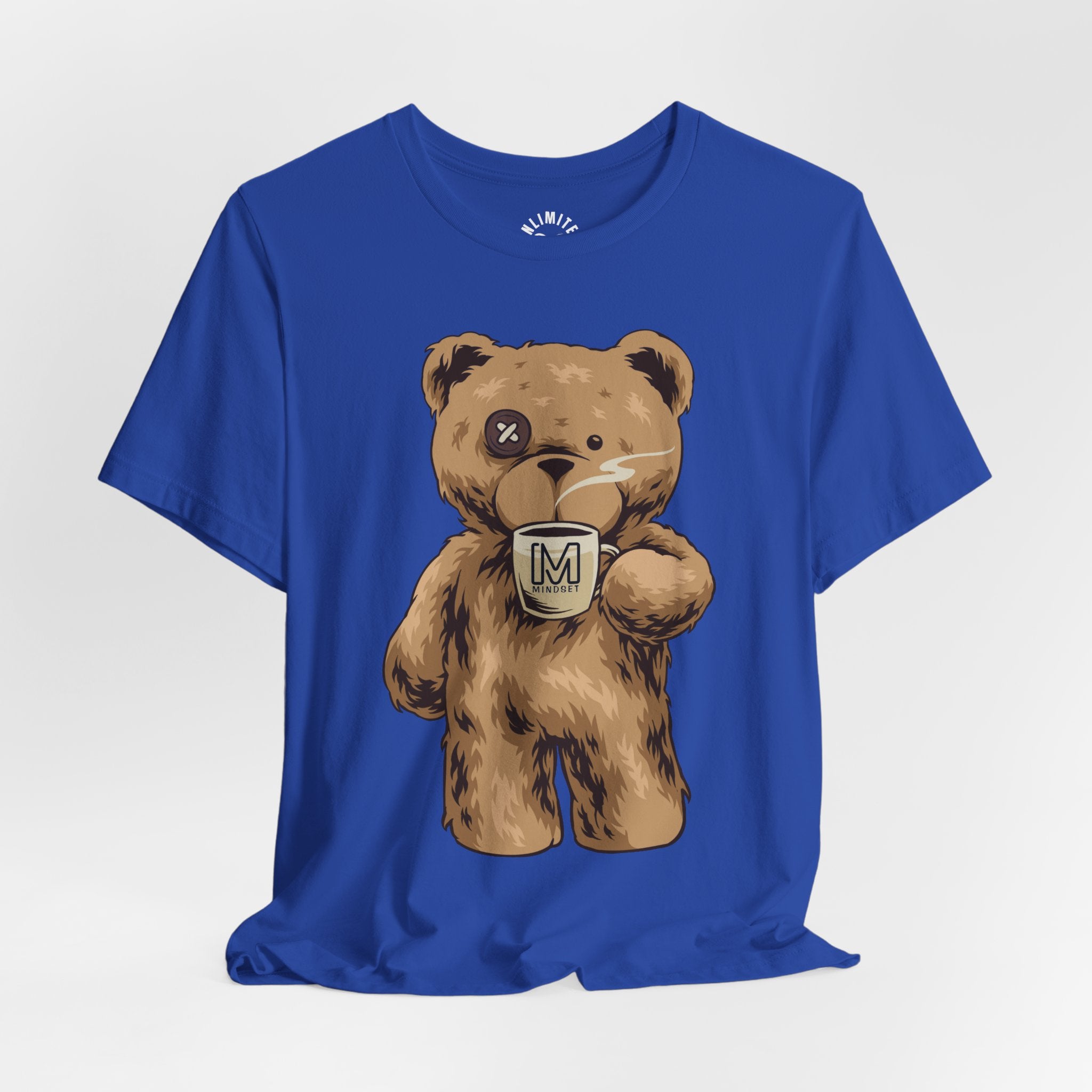 Mindset Bear With Coffee T-Shirt