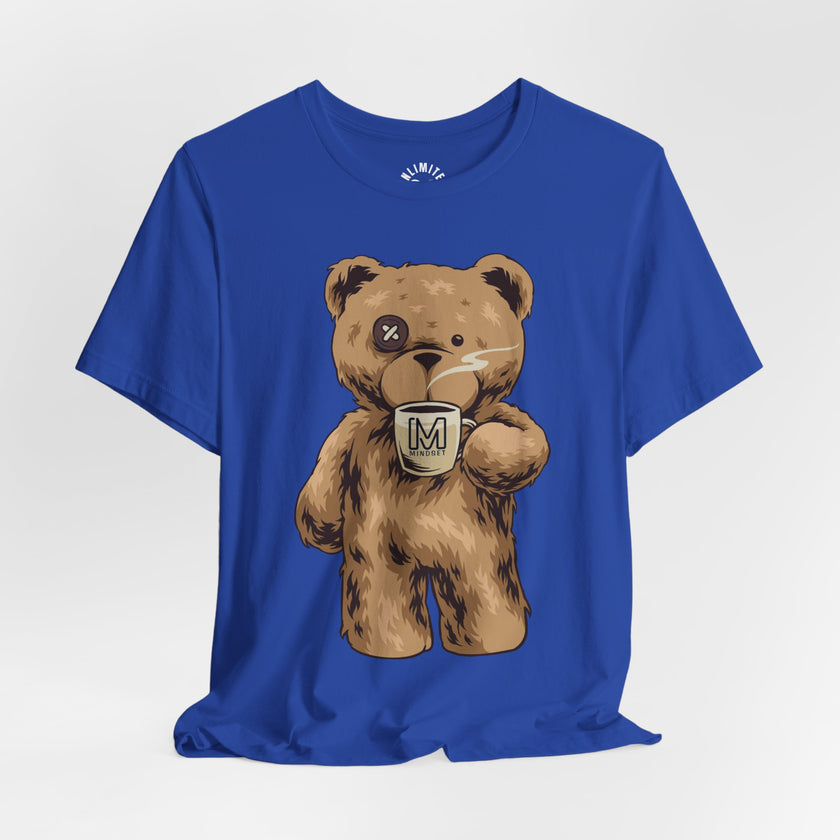 Mindset Bear With Coffee T-Shirt