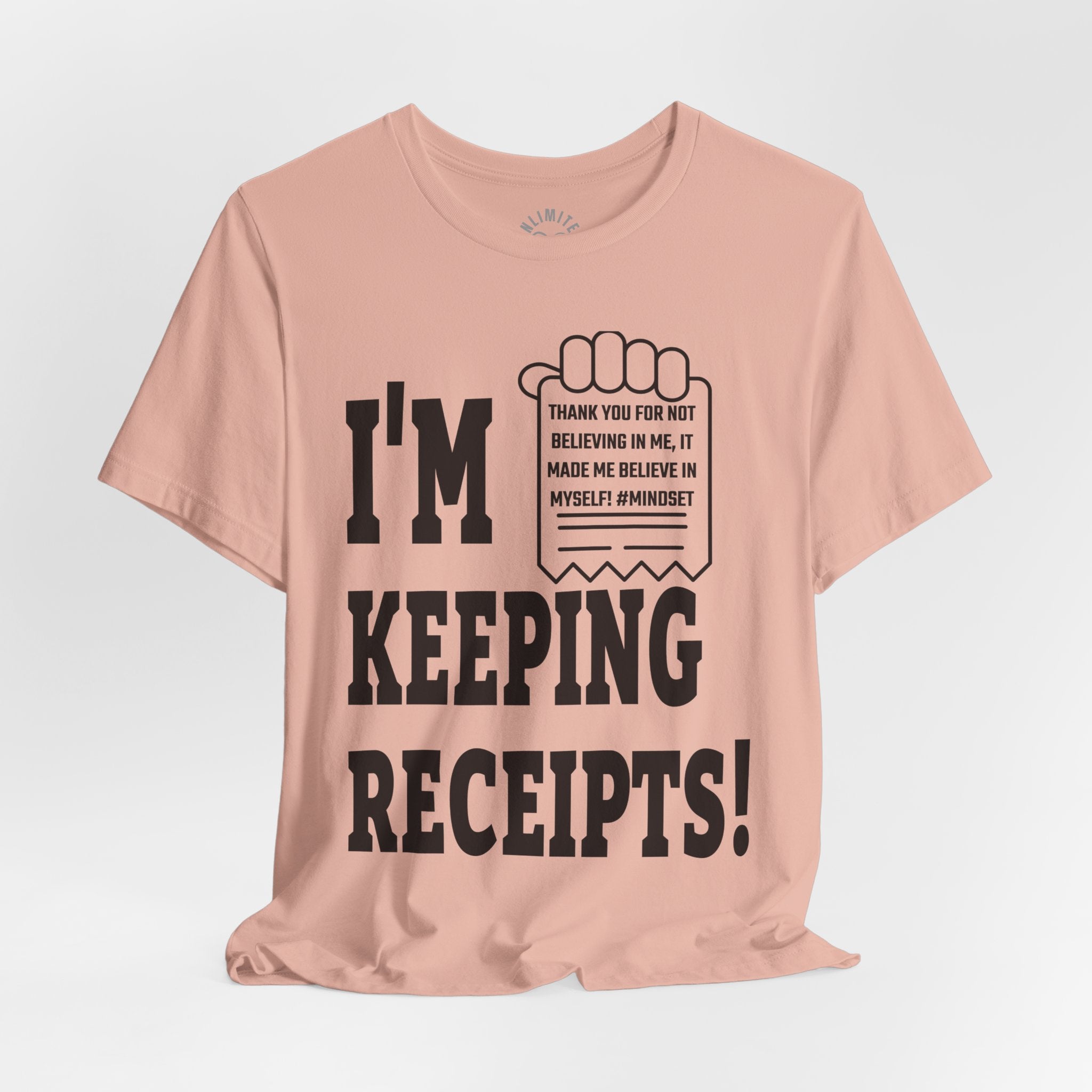 I'm Keeping Reciept! T-Shirt (Black)