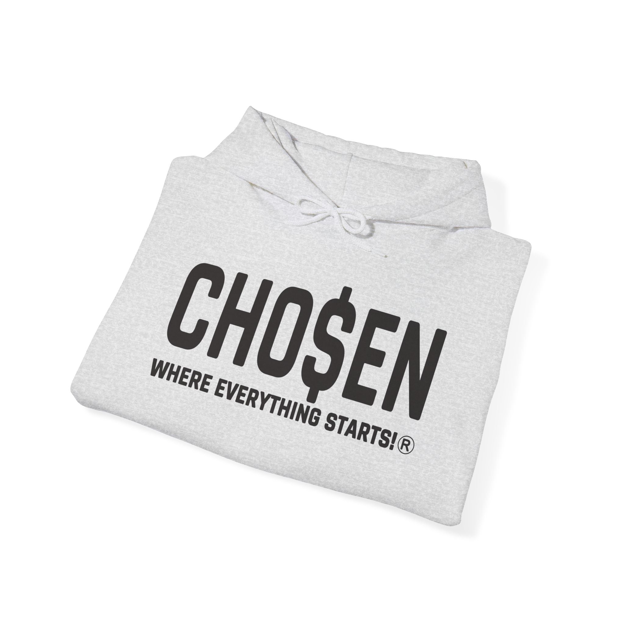 CHO$EN Mindset Hoodie (Black Logo)