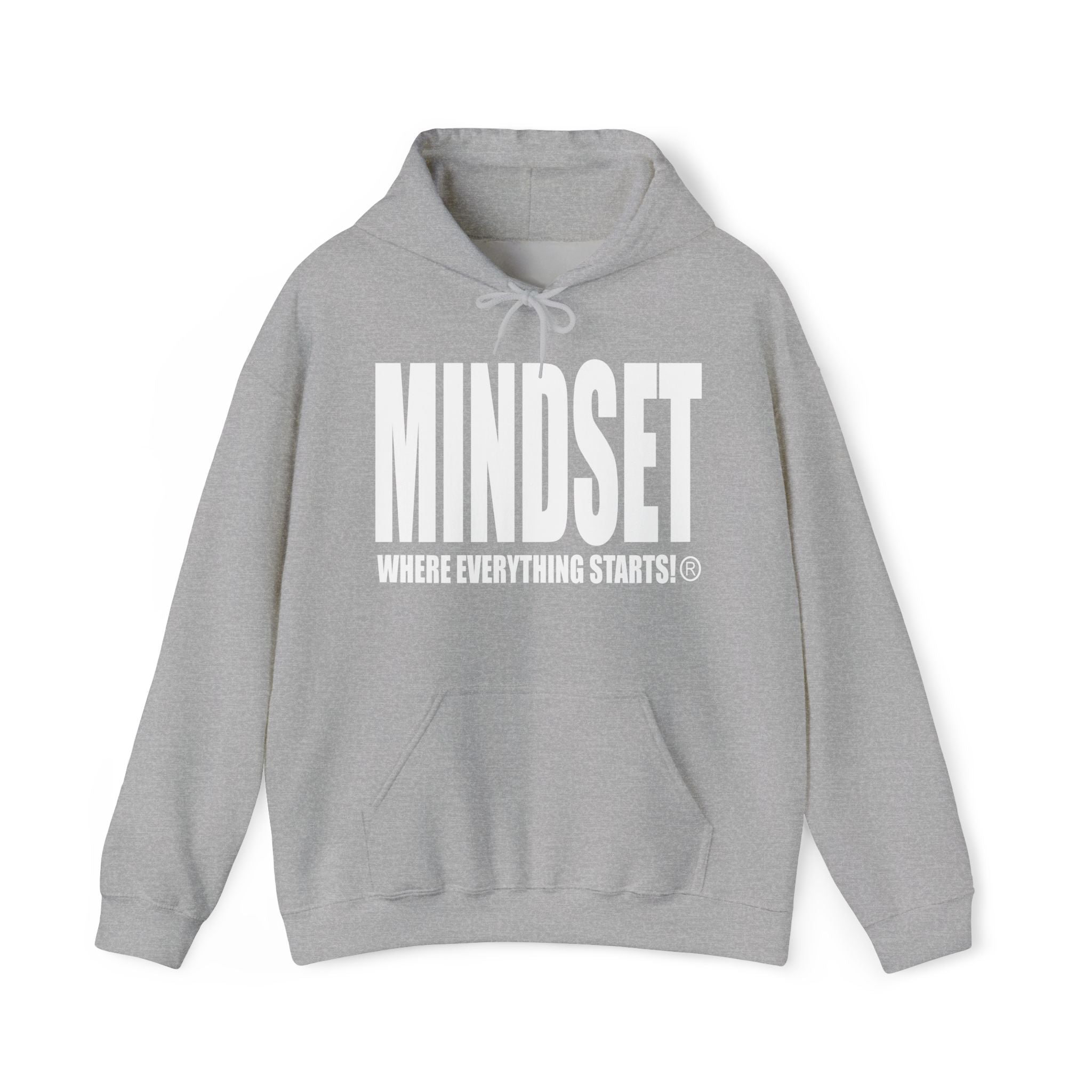 Mindset Trademark Hoodie (WHITE LOGO)