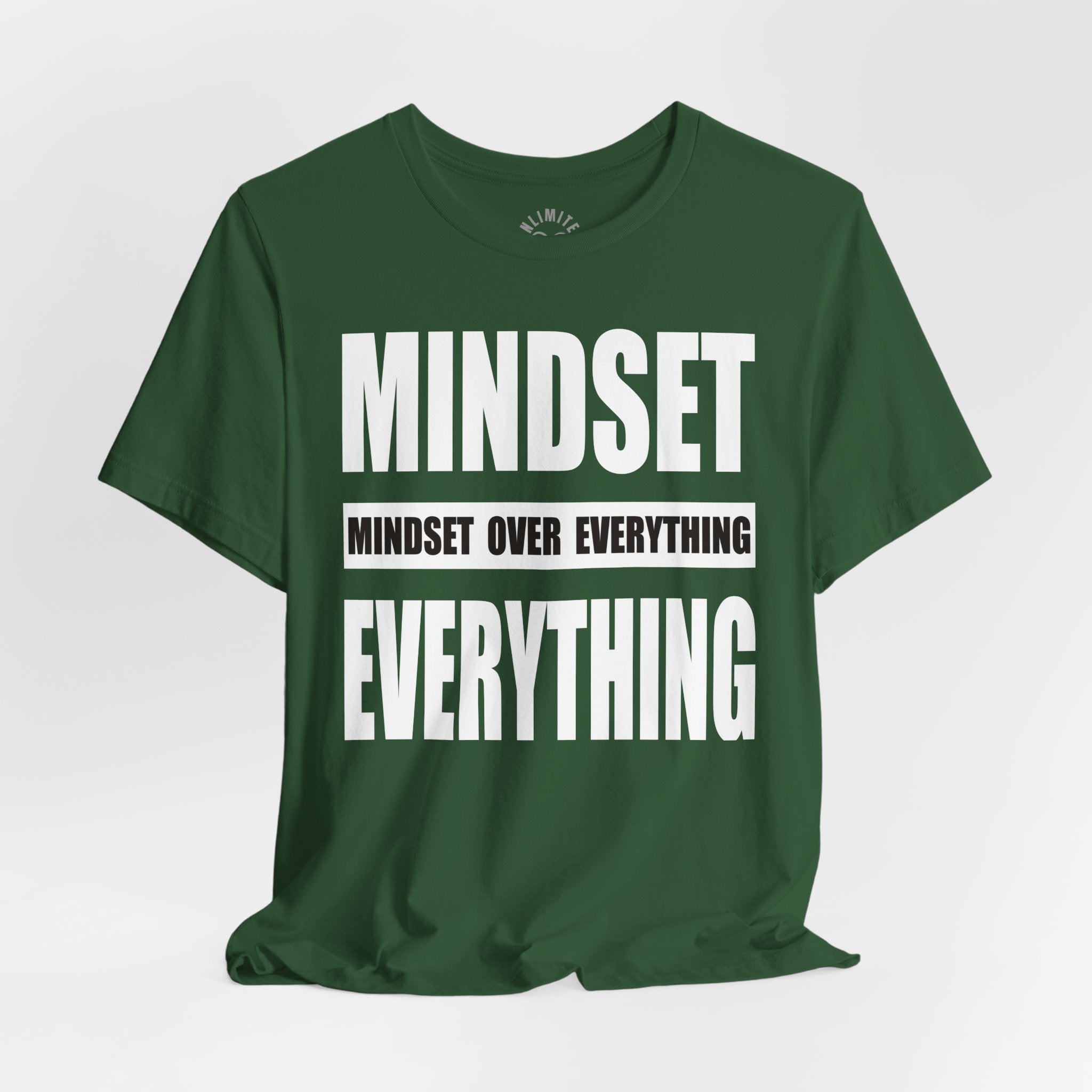 Mindset Over Everything T-Shirts (White)