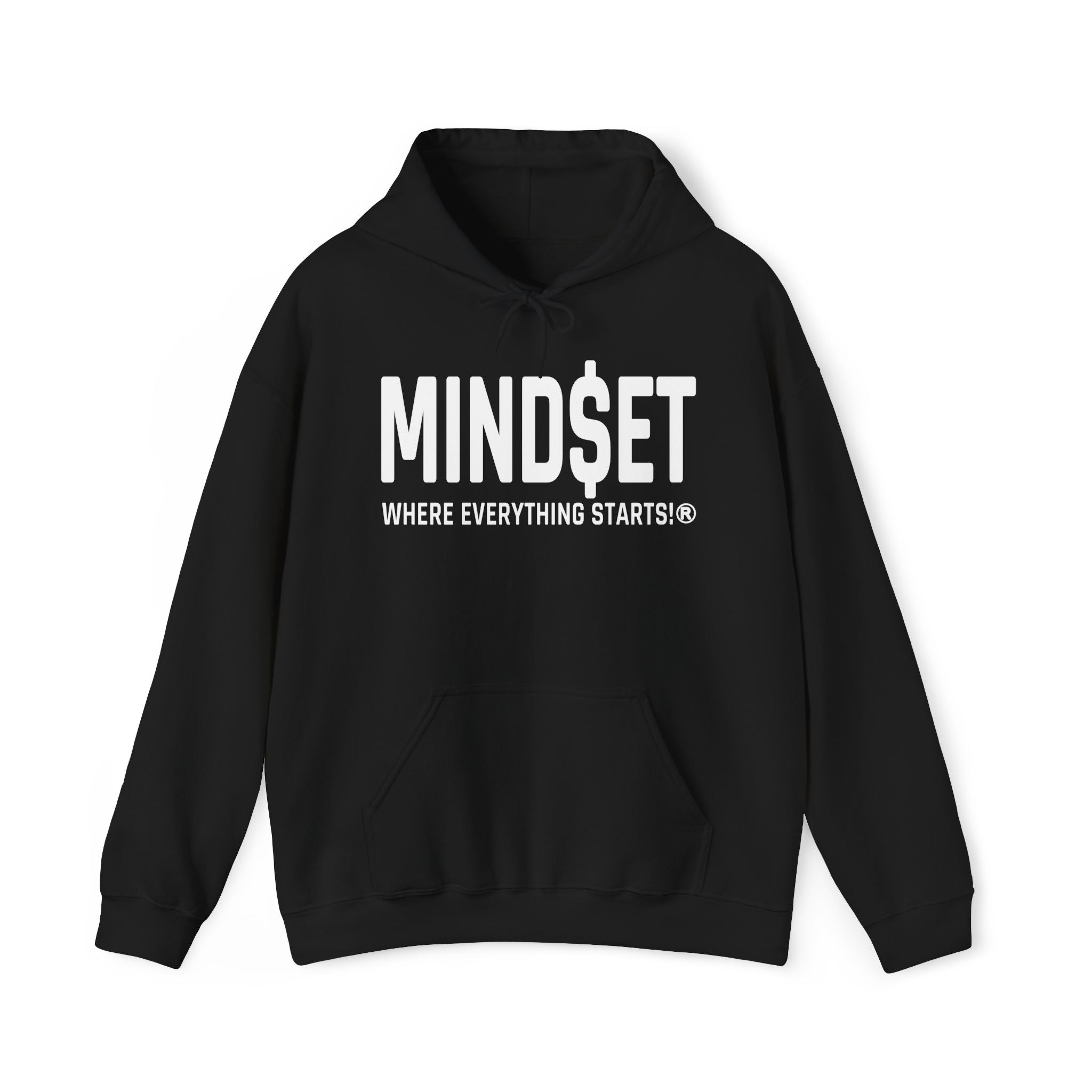 MIND$ET EDITION Hooded Sweatshirts (White Logo)