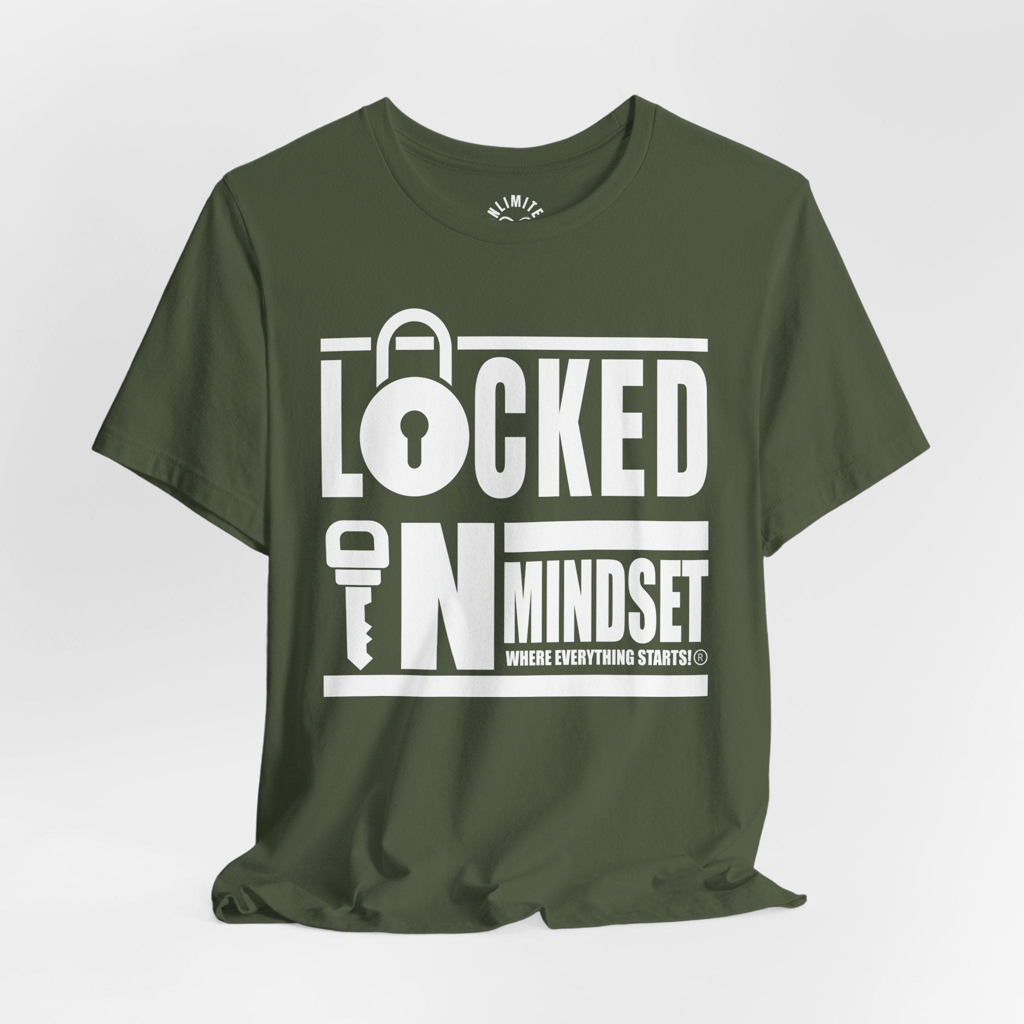 Locked In Mindset T-Shirt (White)