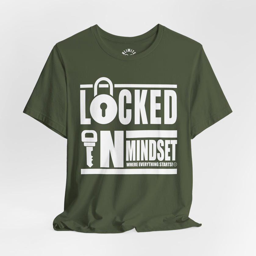 Locked In Mindset T-Shirt (White)