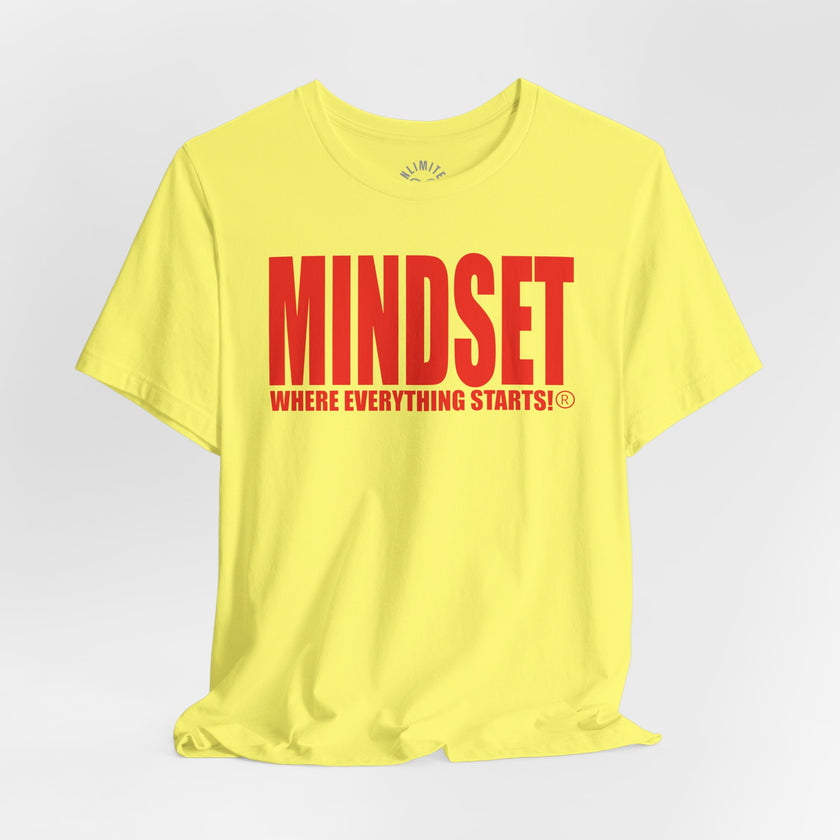 MINDSET - WHERE EVERYTHING STARTS!® T-Shirt (Red)