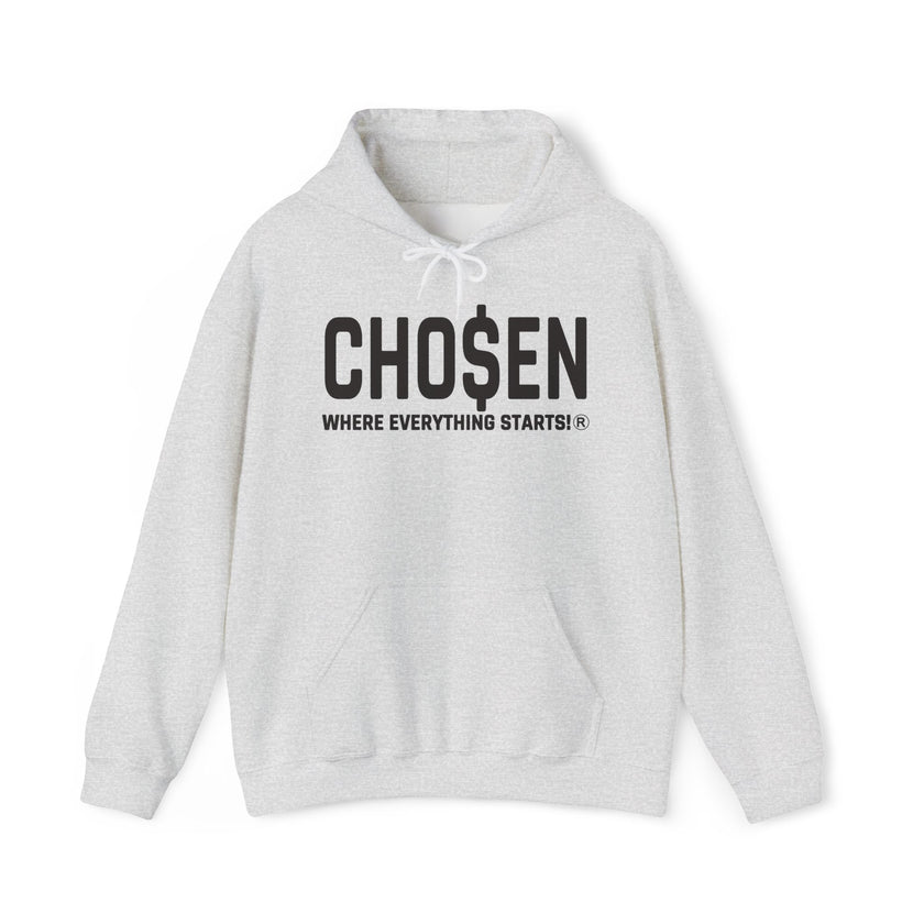 CHO$EN Mindset Hoodie (Black Logo)