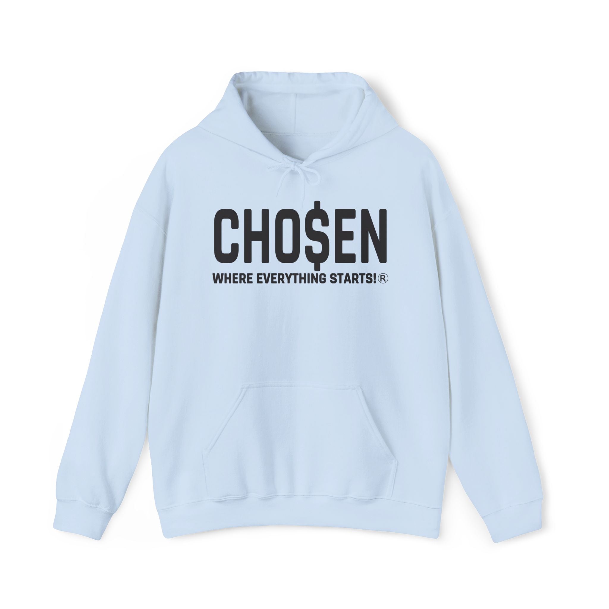 CHO$EN Mindset Hoodie (Black Logo)