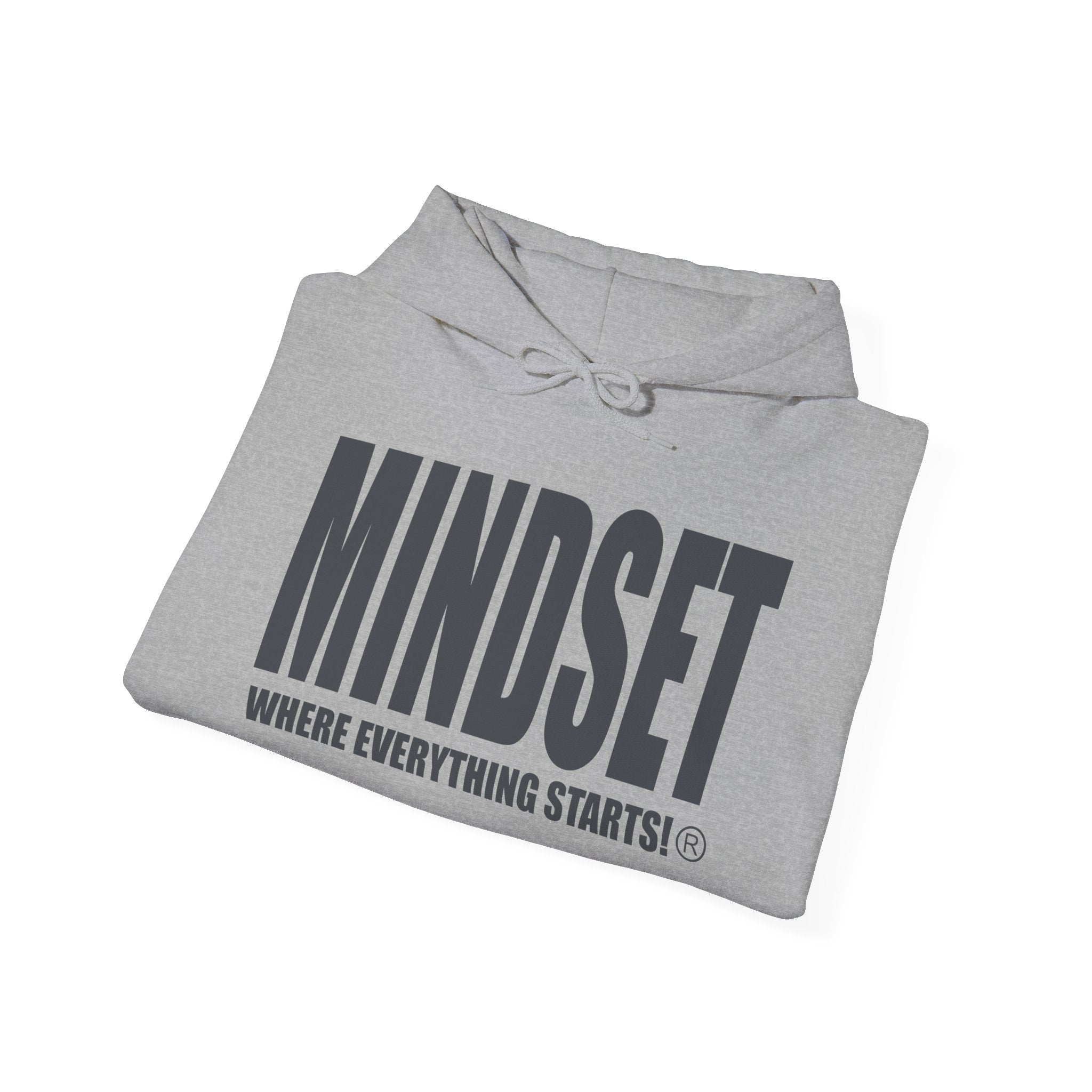 Mindset Trademark Hoodie (Metallic Gray Logo)