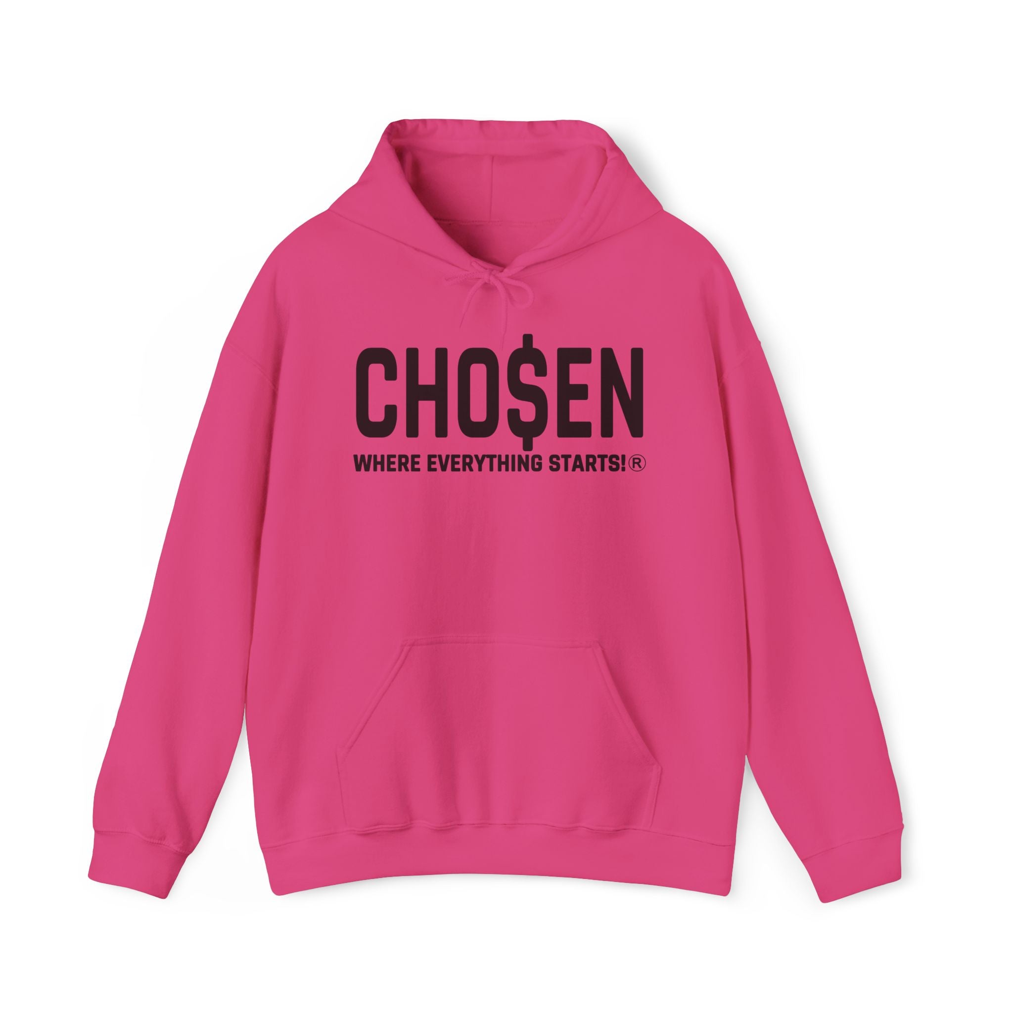 CHO$EN Mindset Hoodie (Black Logo)