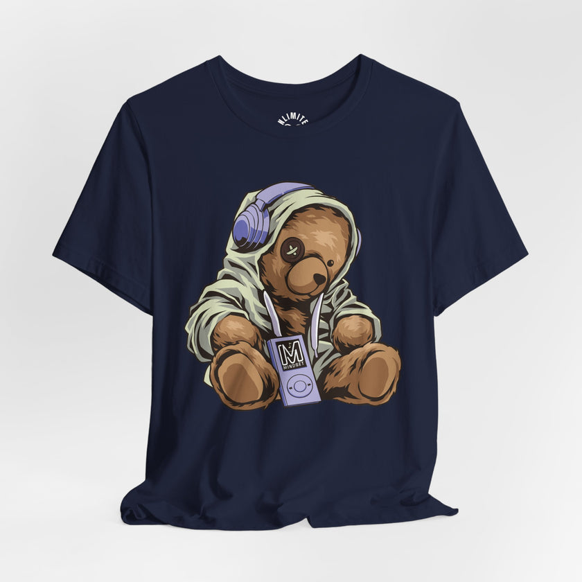 Mindset Bear Listening To Music T-shirt