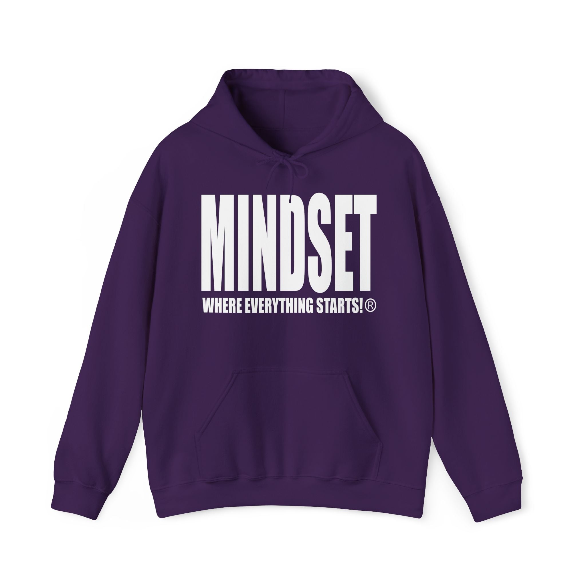 Mindset Trademark Hoodie (WHITE LOGO)
