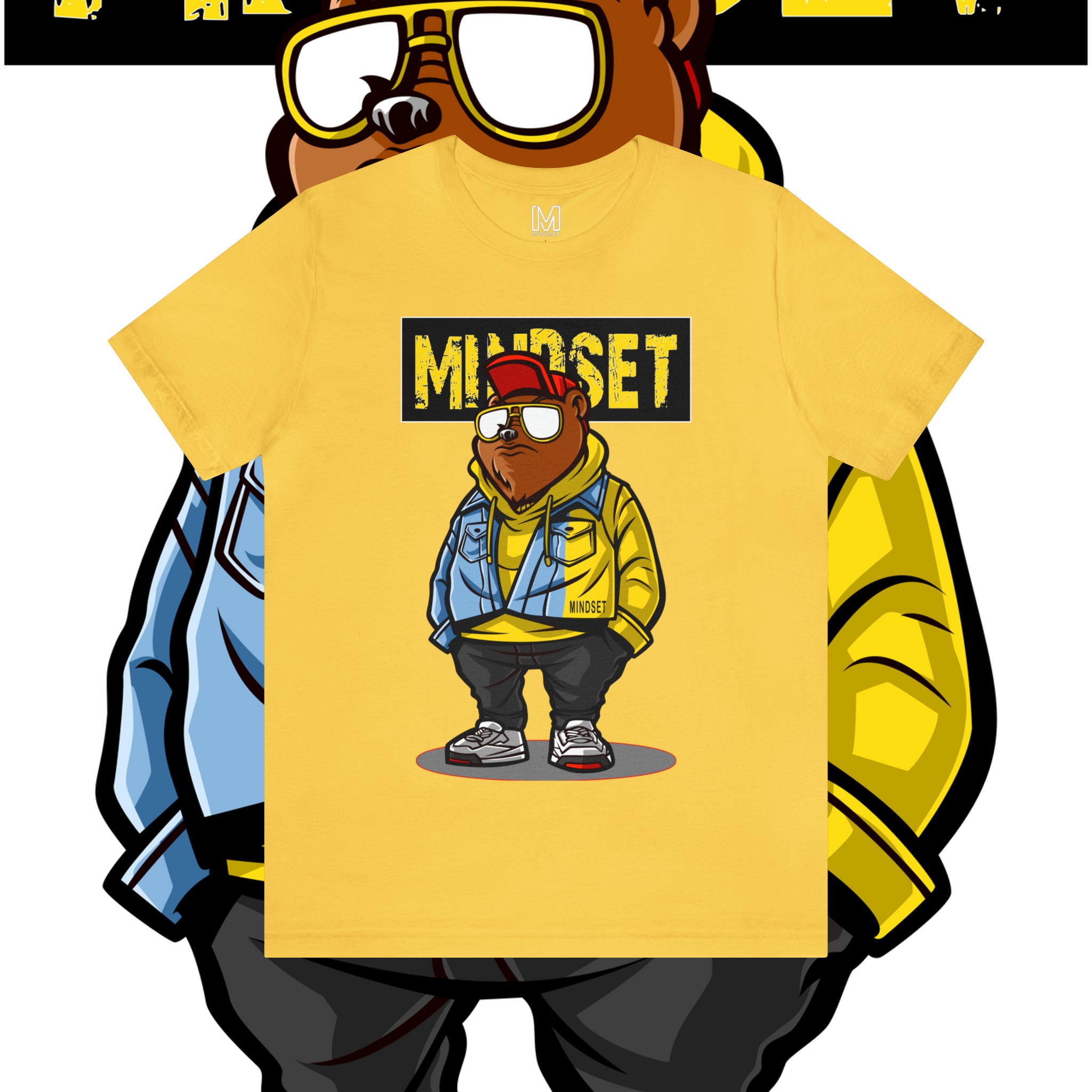 Mindset Rapper Bear T-Shirt