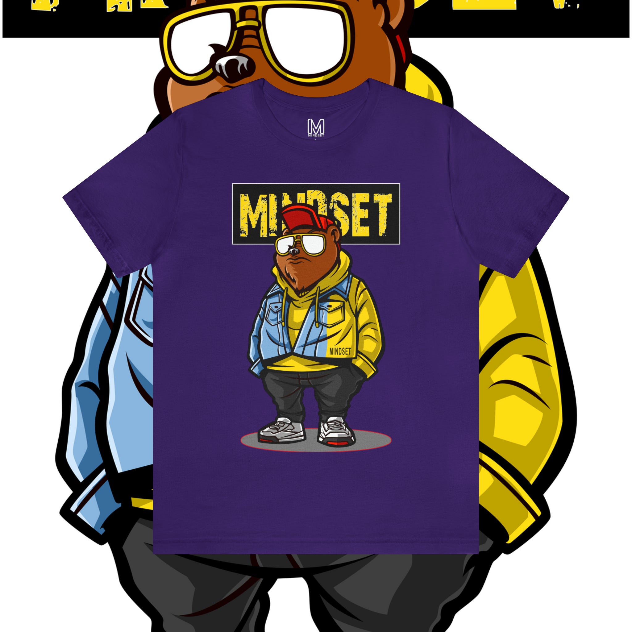 Mindset Rapper Bear T-Shirt
