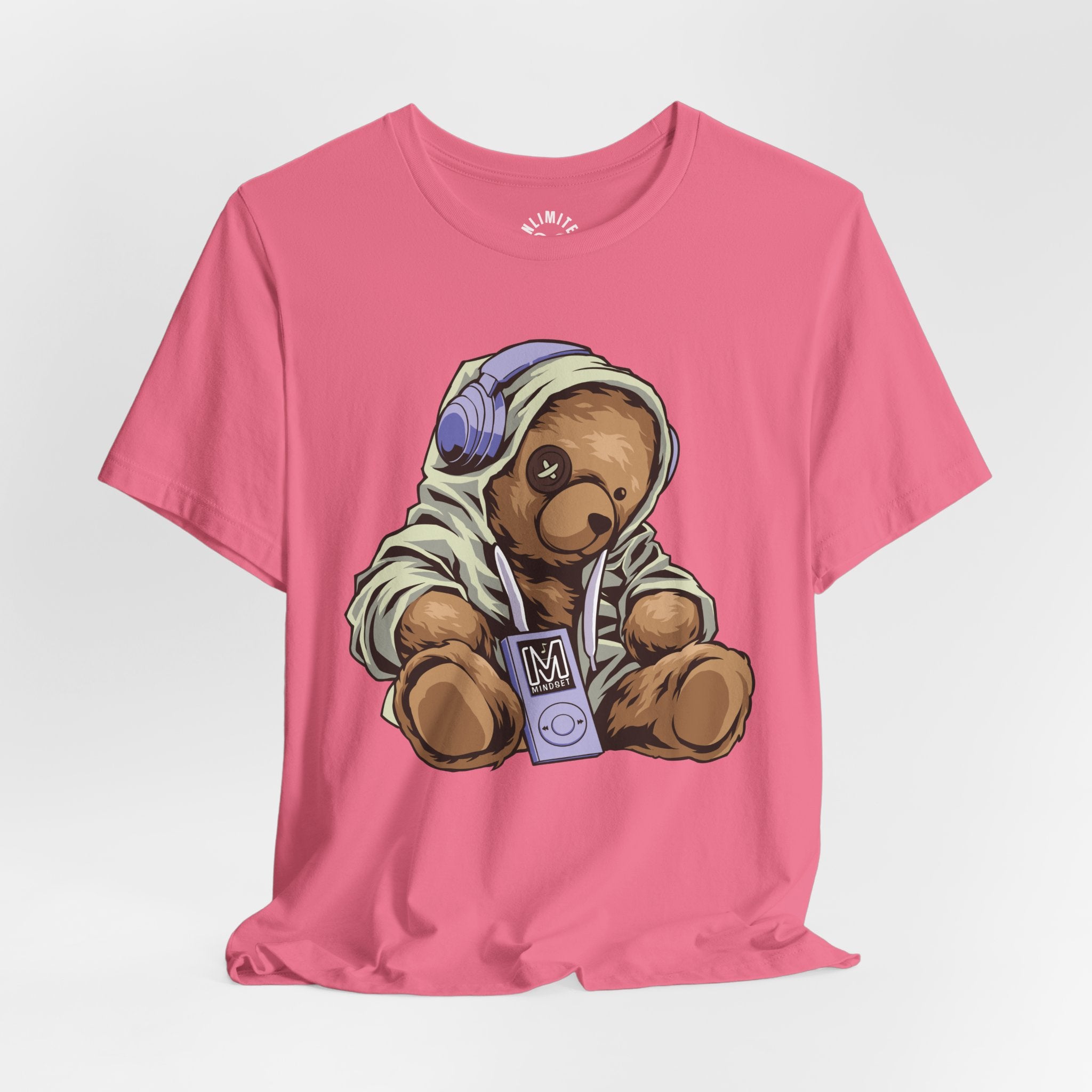 Mindset Bear Listening To Music T-shirt