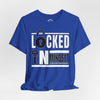 Locked In Mindset T-Shirt (White & Black)