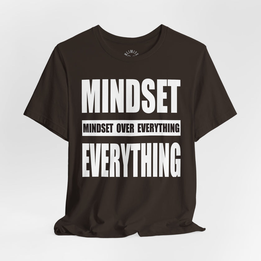 Mindset Over Everything T-Shirts (White)