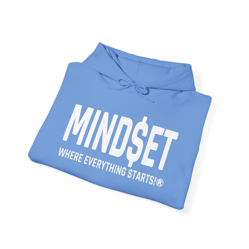 MIND$ET EDITION Hooded Sweatshirts (White Logo)
