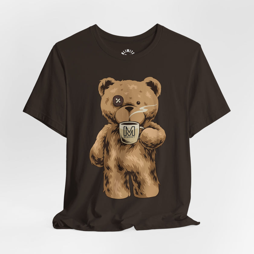 Mindset Bear With Coffee T-Shirt