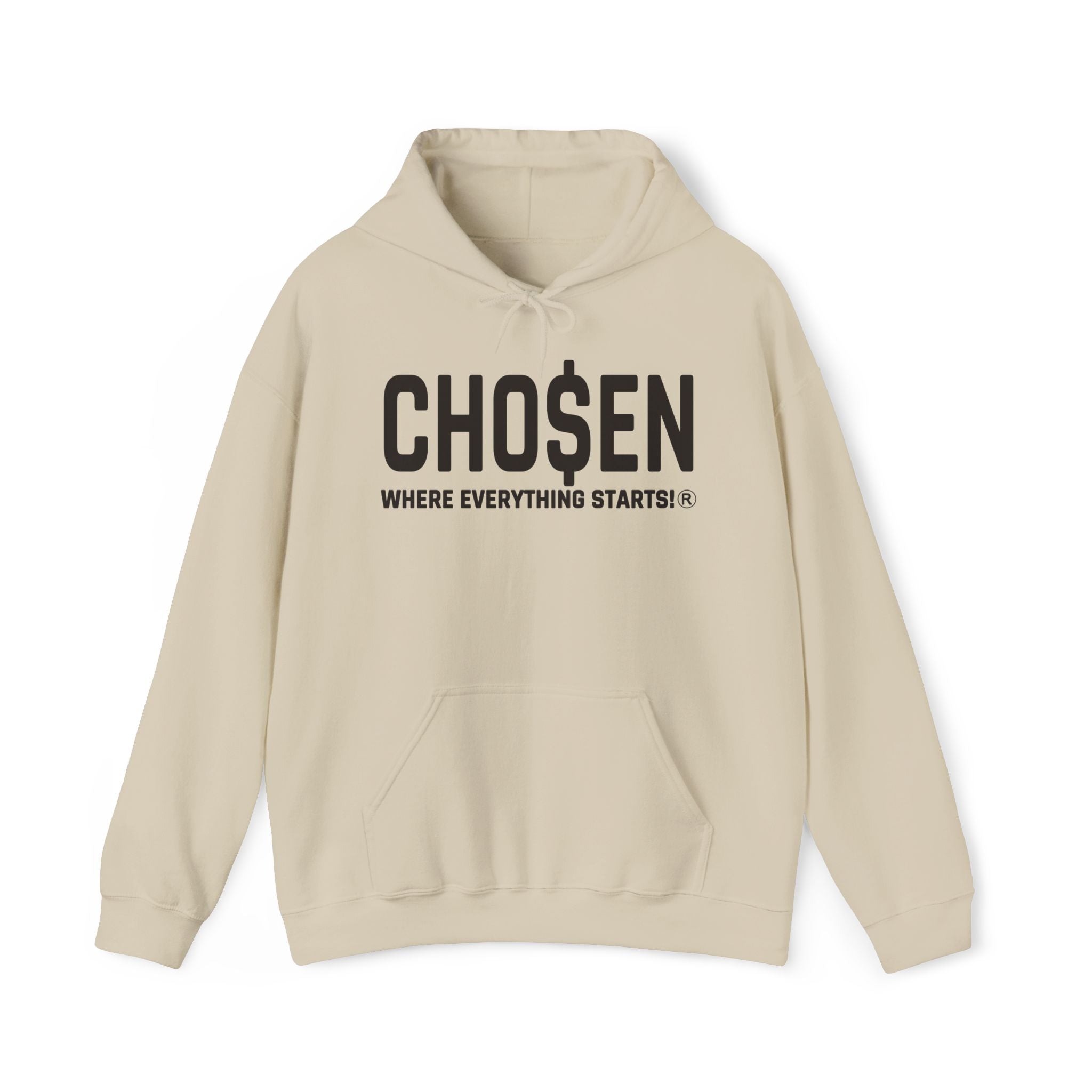 CHO$EN Mindset Hoodie (Black Logo)
