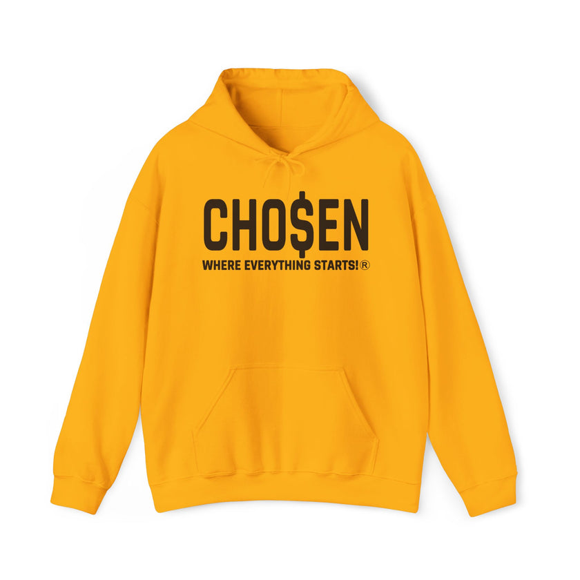 CHO$EN Mindset Hoodie (Black Logo)