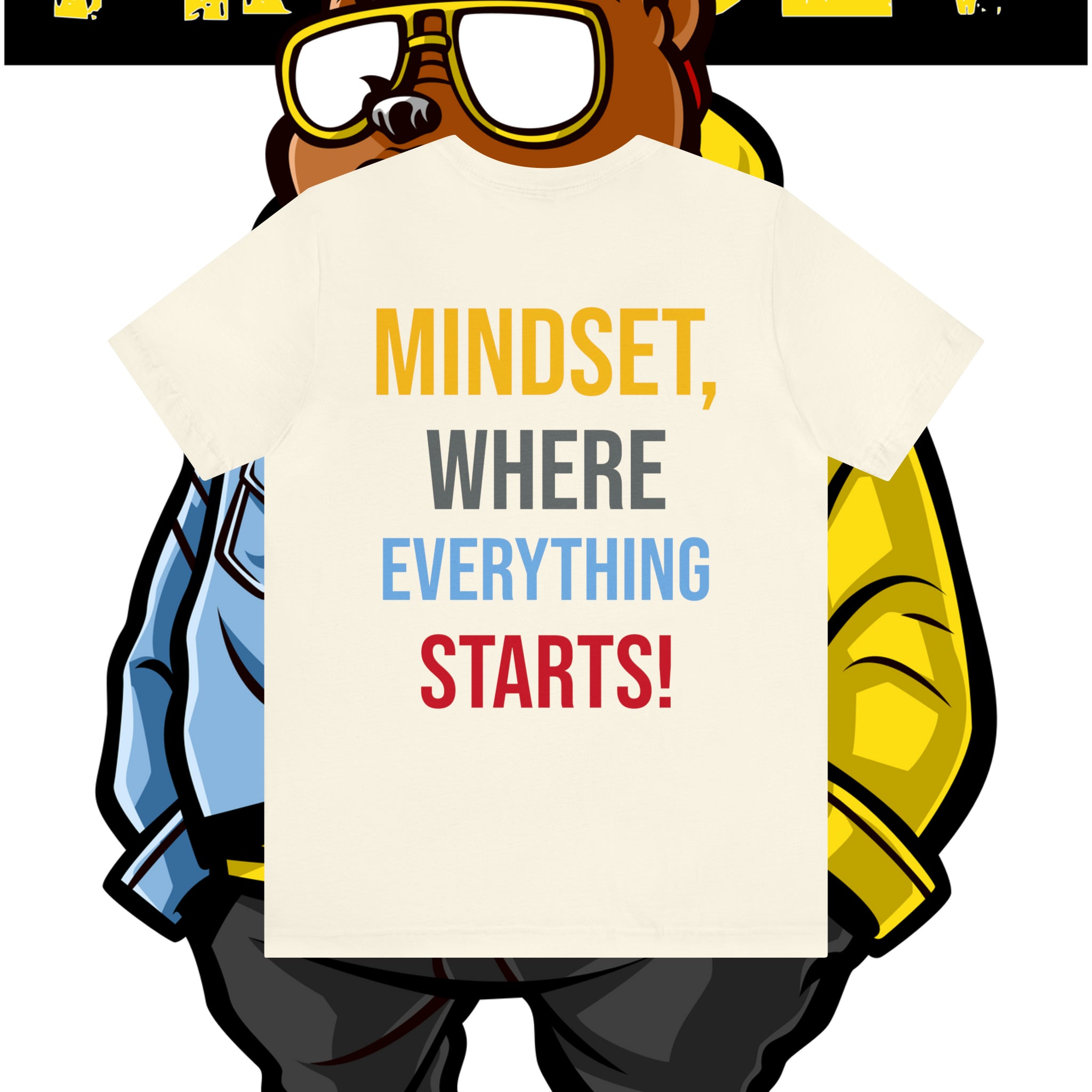 Mindset Rapper Bear T-Shirt