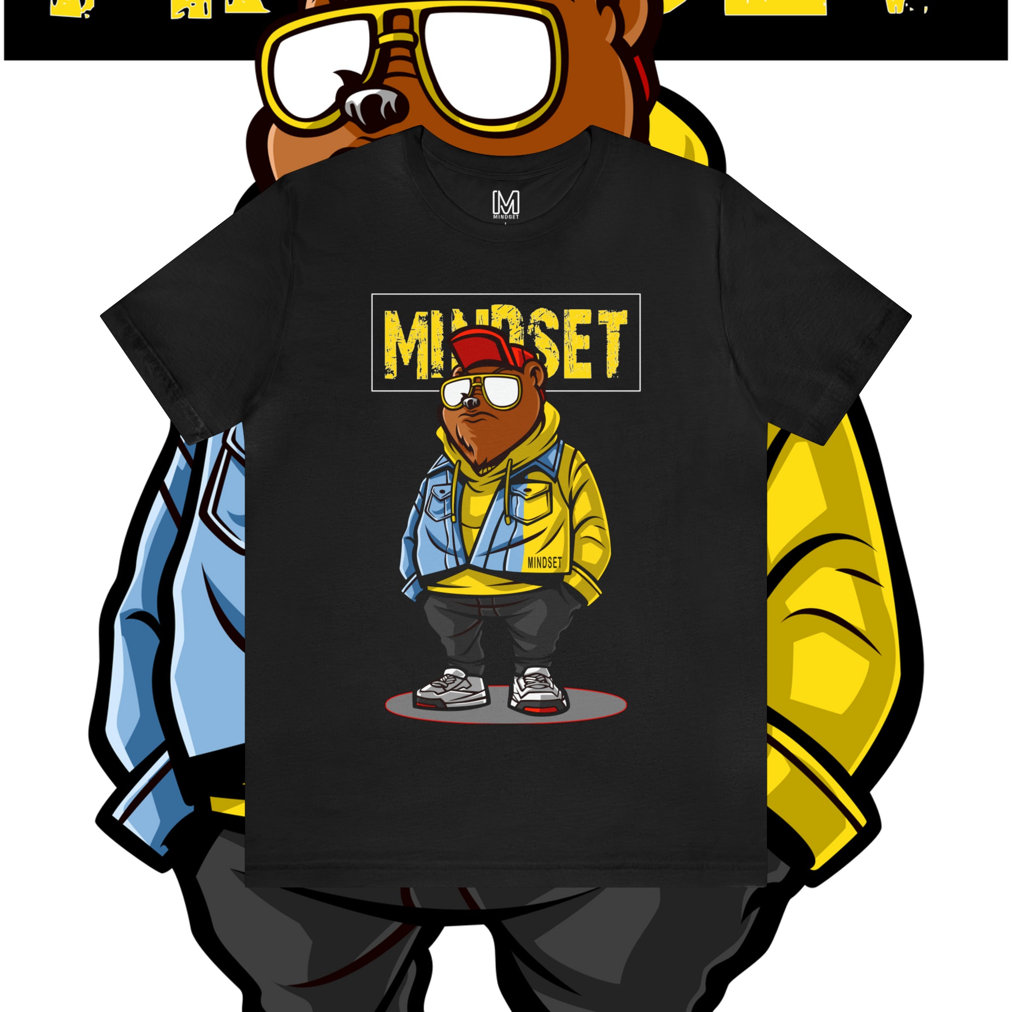 Mindset Rapper Bear T-Shirt