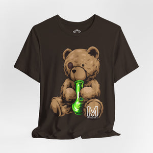 Mindset Bear With Bong T-shirt