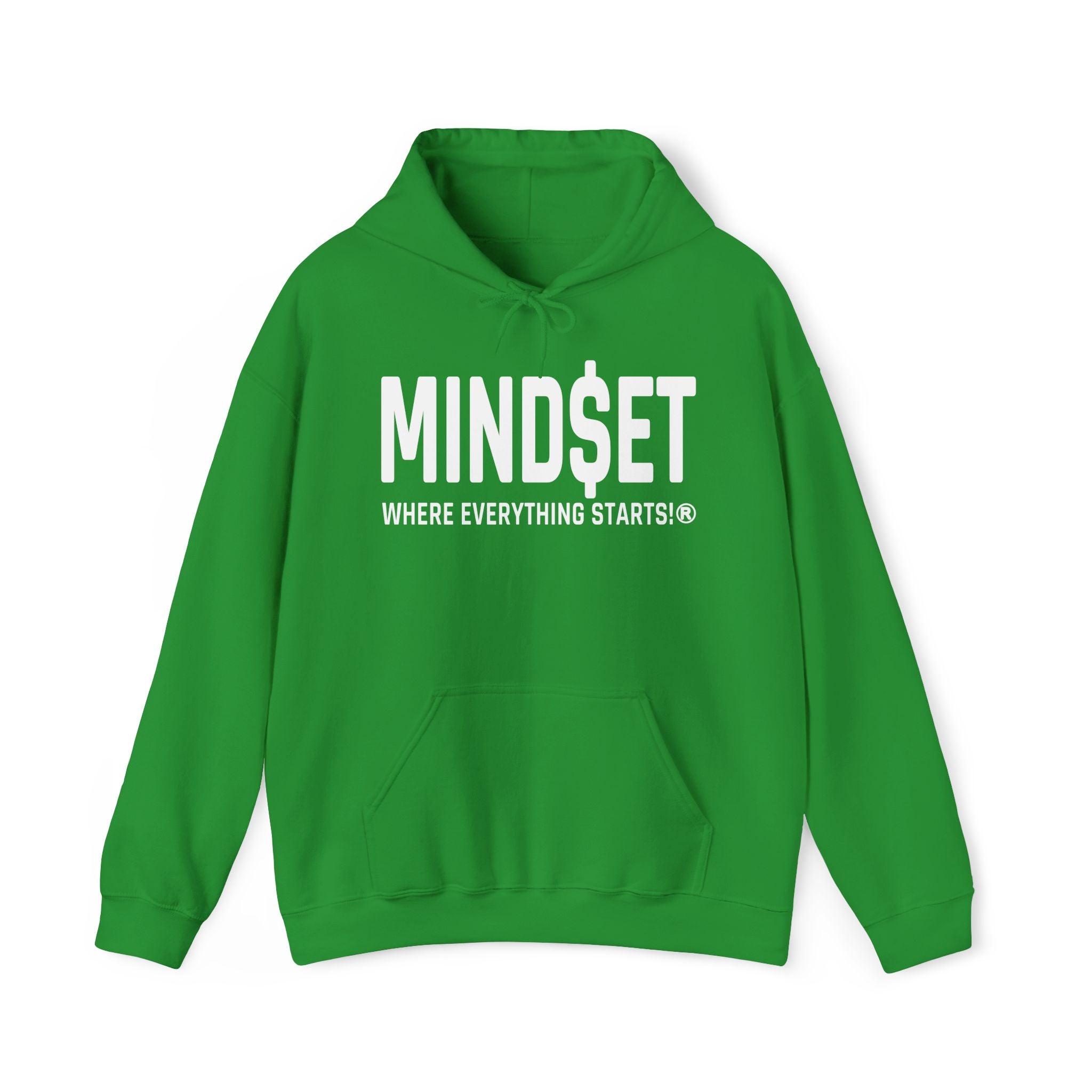 MIND$ET EDITION Hooded Sweatshirts (White Logo)
