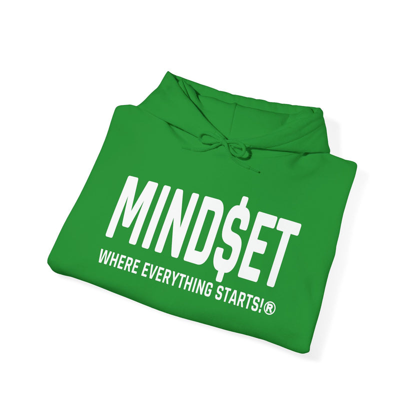 MIND$ET EDITION Hooded Sweatshirts (White Logo)