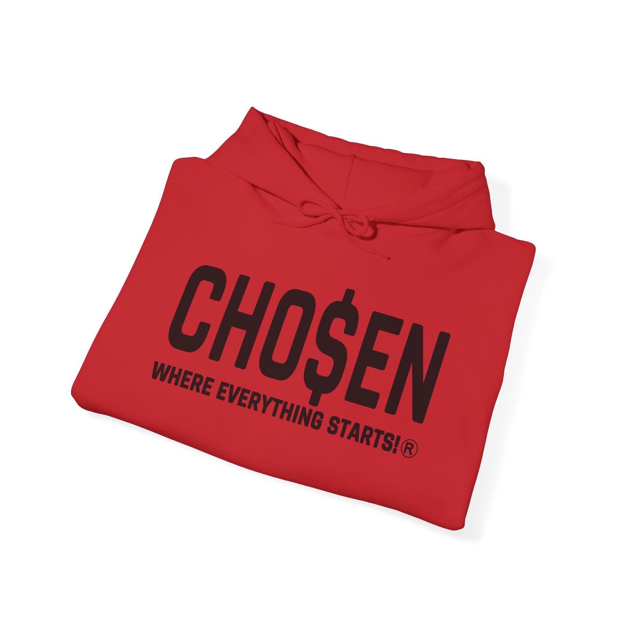 CHO$EN Mindset Hoodie (Black Logo)