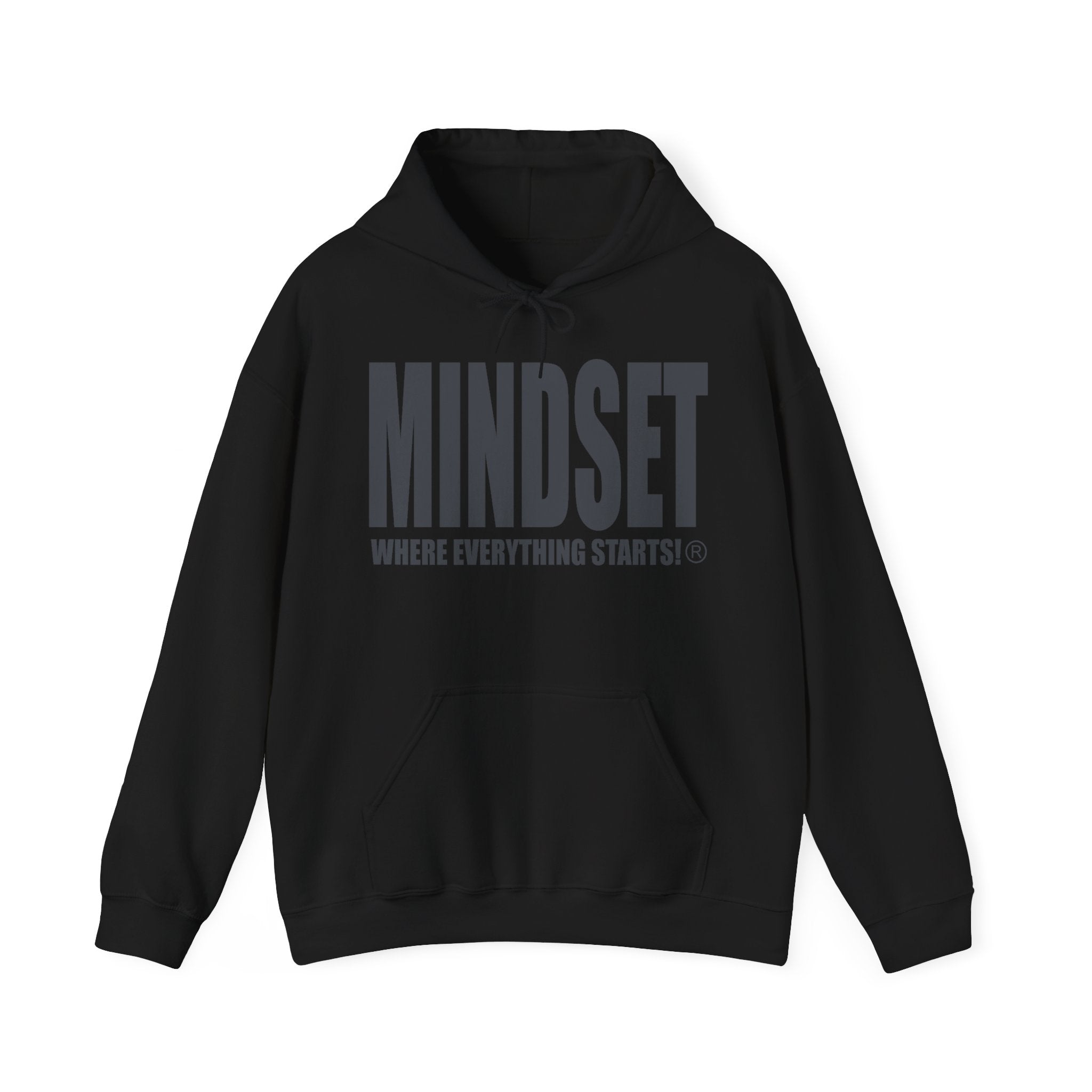 Mindset Trademark Hoodie (Metallic Gray Logo)