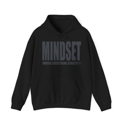 Mindset Trademark Hoodie (Metallic Gray Logo)