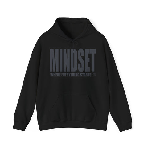 Mindset Trademark Hoodie (Metallic Gray Logo)