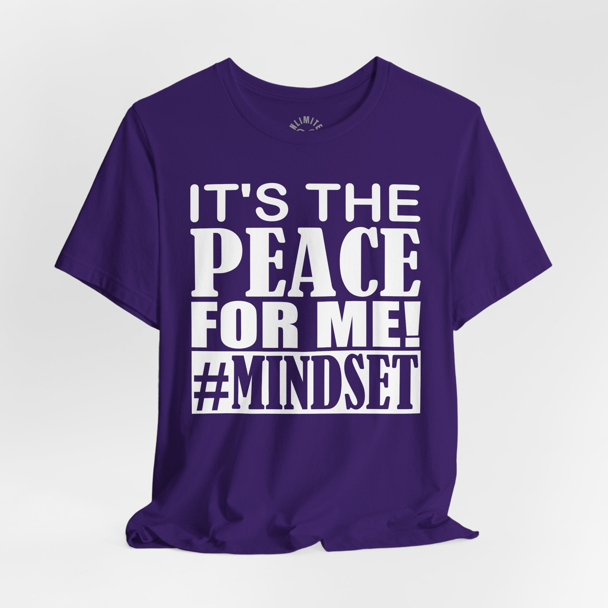 It's The Peace For Me Mindset T-shirt (White)